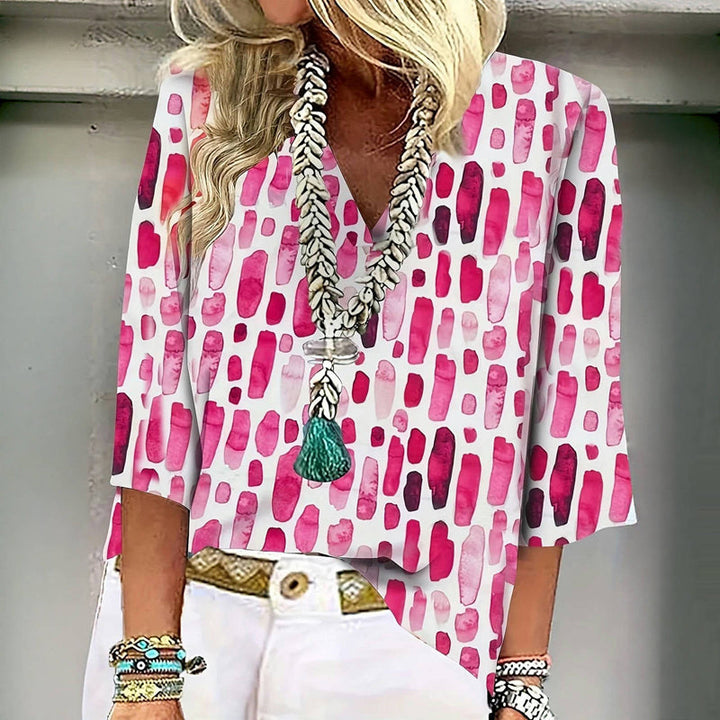 Ava Classic Loose-Fit Blouse