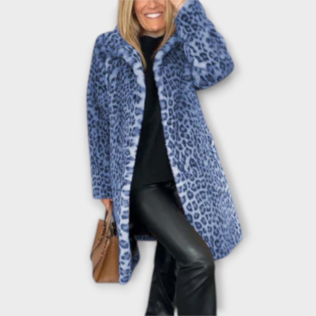Amara Leopard Print Coat