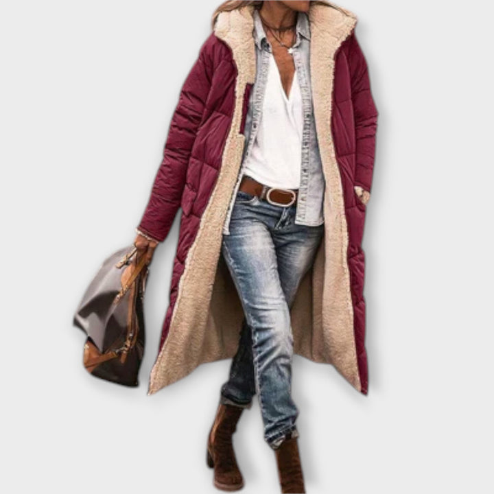 Kora Plush Lined Winter Coat