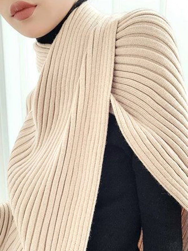 Kendall Draped Knit Sweater