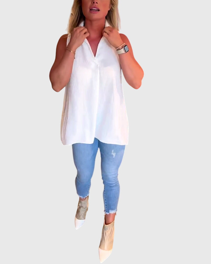 Nena Sleeveless Blouse