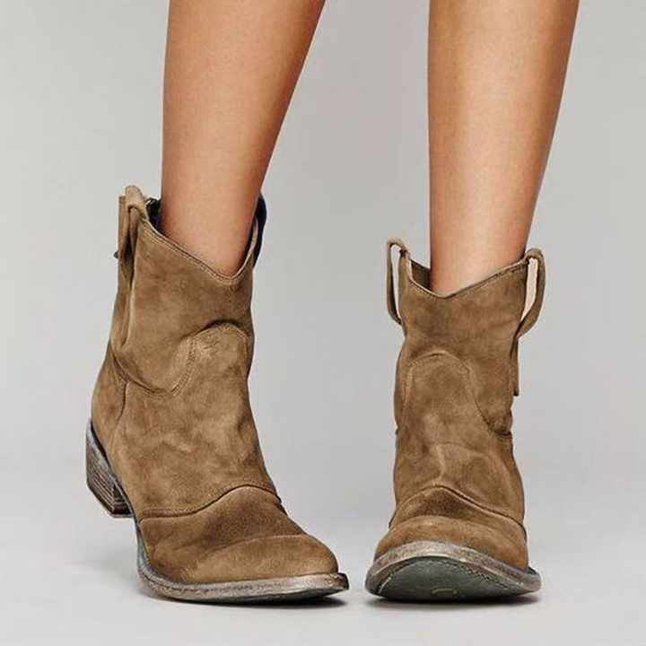 Stylish Suede Ankle Booties