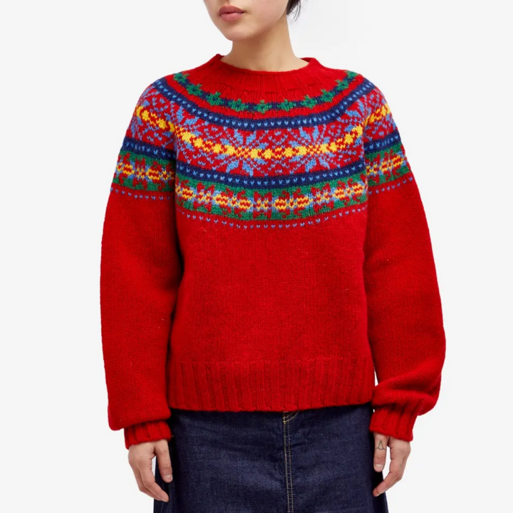 Saga Retro Knit Sweater