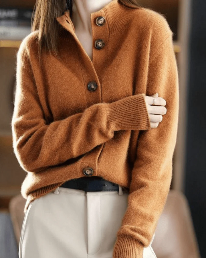 Claire Vintage-Inspired Cashmere Cardigan