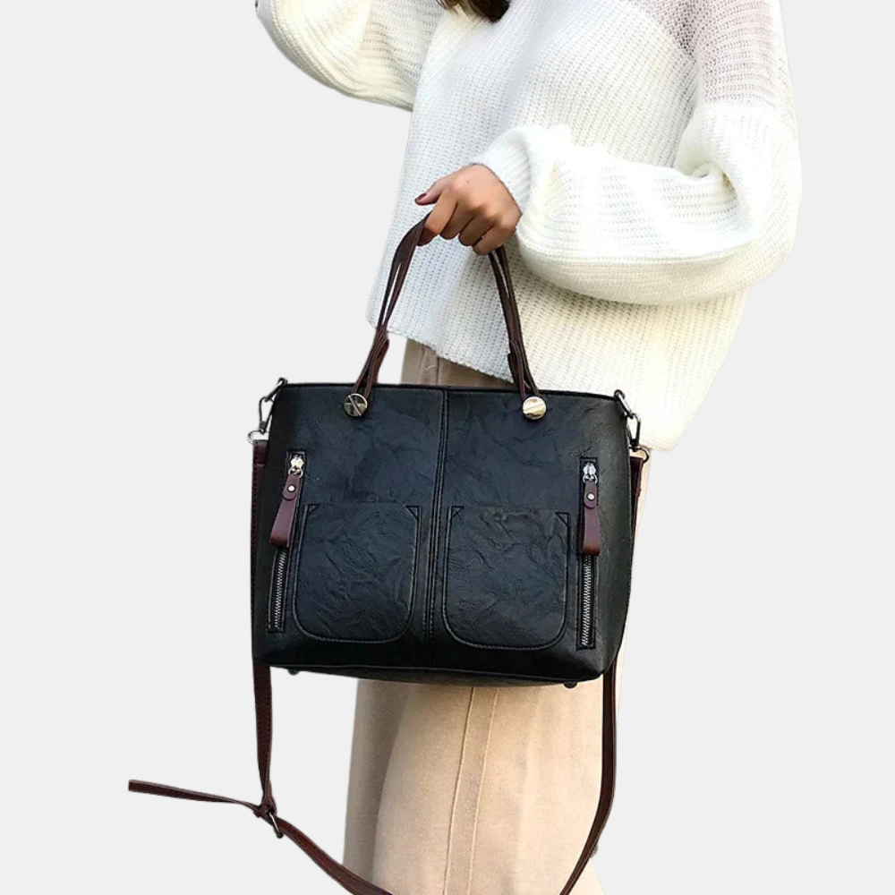Gail Vintage Leather Crossbody Bag