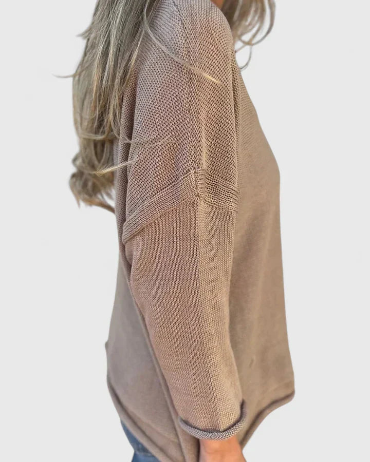 Rachel’s Relaxed Knit Sweater