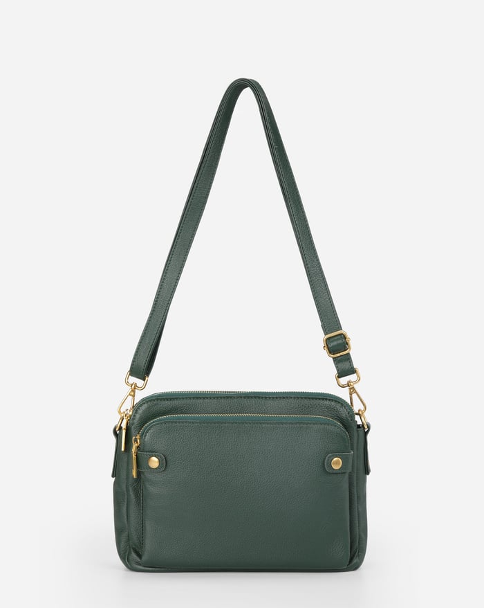 Jennie Chic Triple-Layer Crossbody Bag