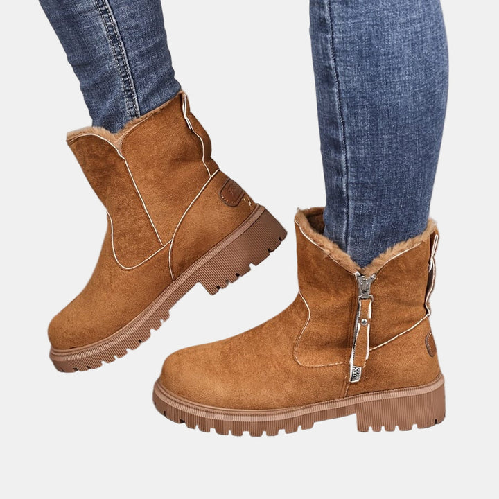 Amara Western Suede Boots