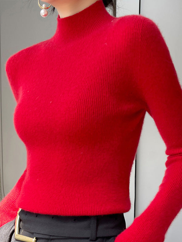 Adriana Soft-Knit Turtleneck Sweater