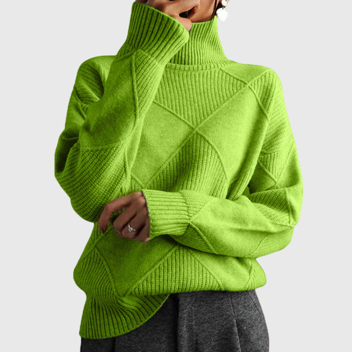 Angela Cozy Turtleneck Knit