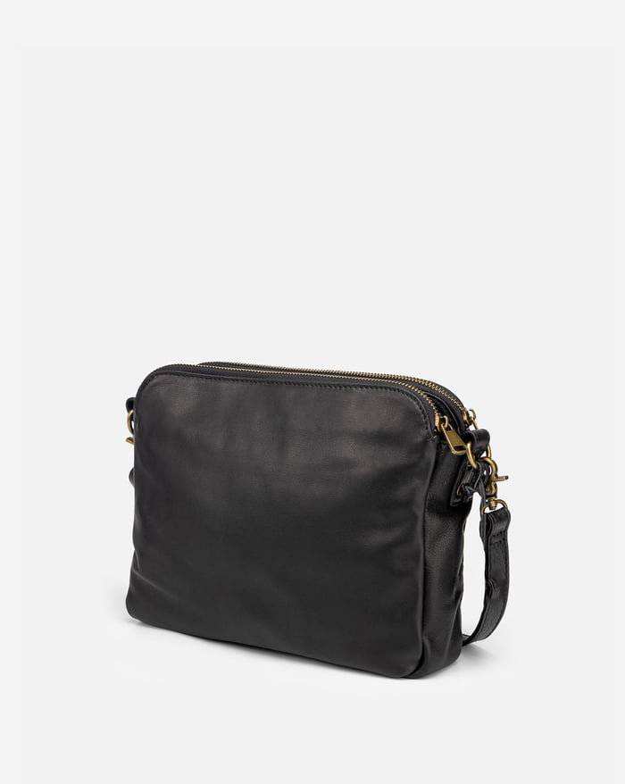 Jennie Chic Triple-Layer Crossbody Bag