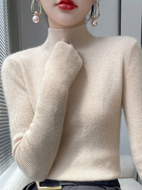 Adriana Soft-Knit Turtleneck Sweater