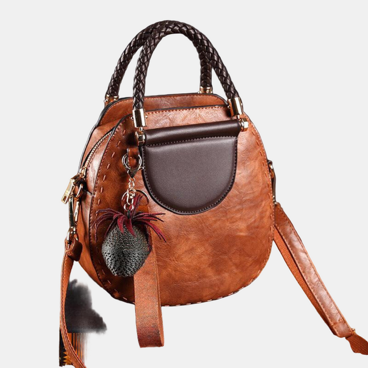 Peyton Sleek Leather Crossbody Bag
