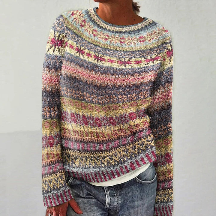 Hannelore Retro Knit Sweater