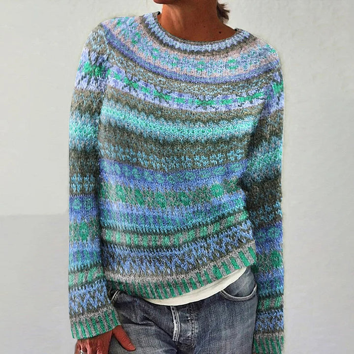 Hannelore Retro Knit Sweater