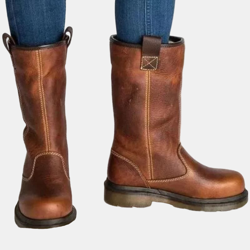 Seraphina Durable Leather Hiking Boots