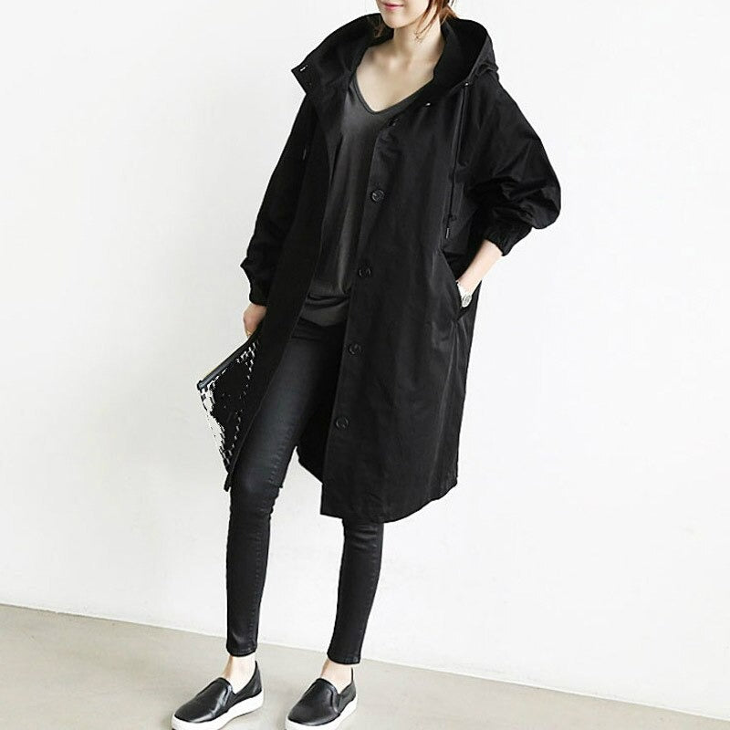 Phoebe Hooded Overcoat