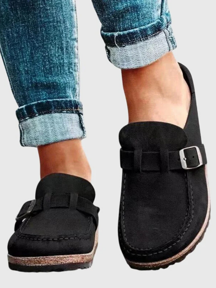 Amara Relaxed Buckle Loafers