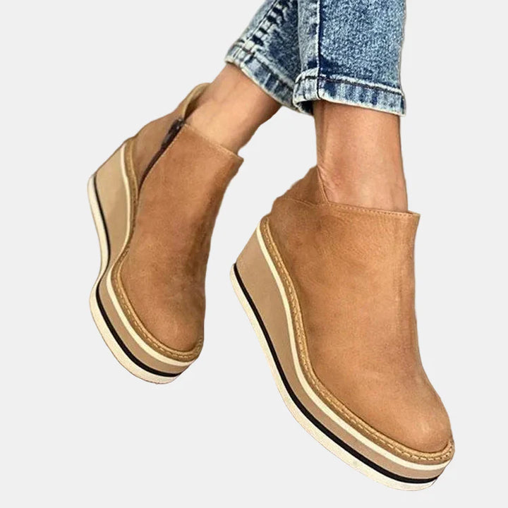 Brooklyn Chic Heeled Ankle Booties