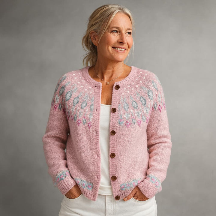 Pink Cozy Cardigan