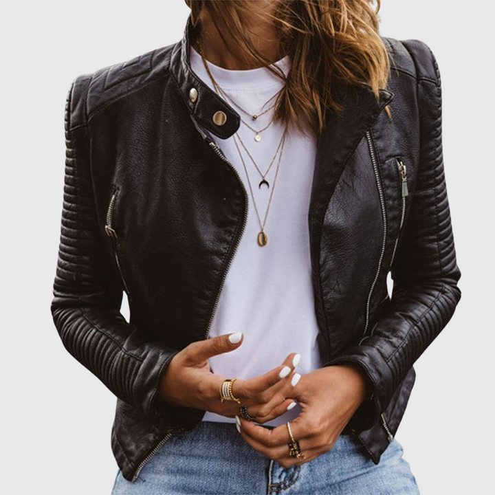 Janet Authentic Leather Jacket