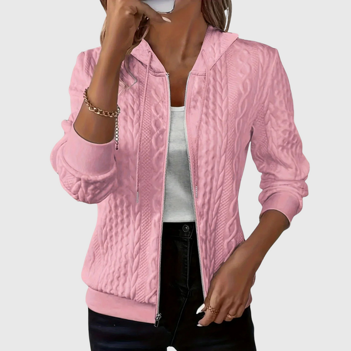 Jenna Zippered Hoodie