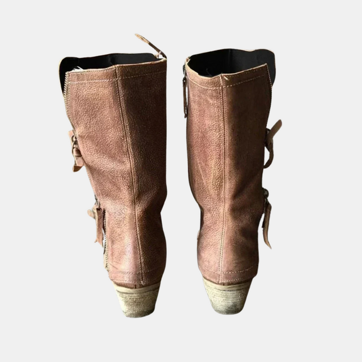 Celeste Rust Ankle Boots