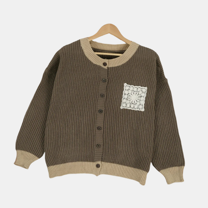 Evangeline Cozy Knit Pocket Cardigan