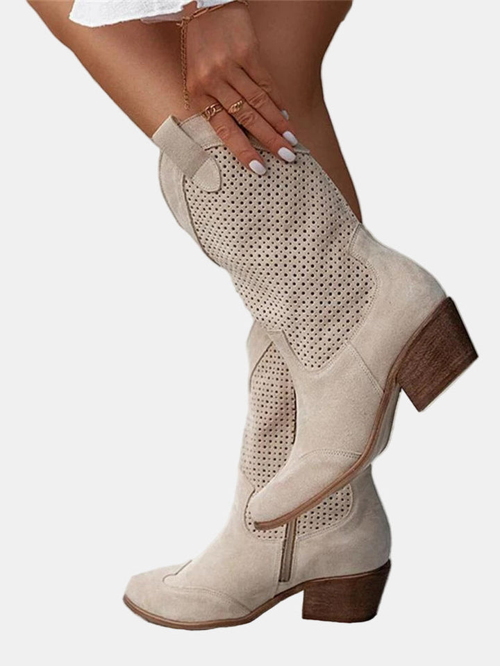 Piper Cutout Ankle Boots