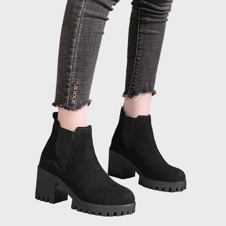 Marley Chunky Heel Ankle Boots