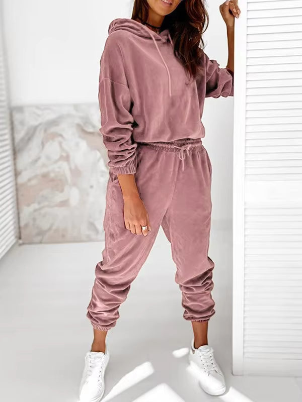 Madeline Velvet Comfort Loungewear Set