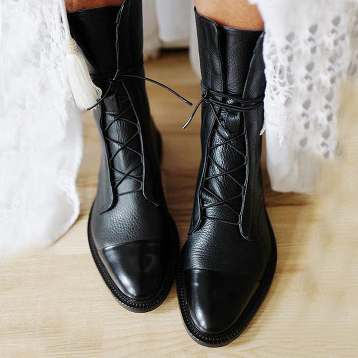 Chic and Cozy Leather Boots