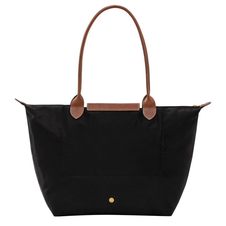 Longchamp Black Large Le Pliage Tote