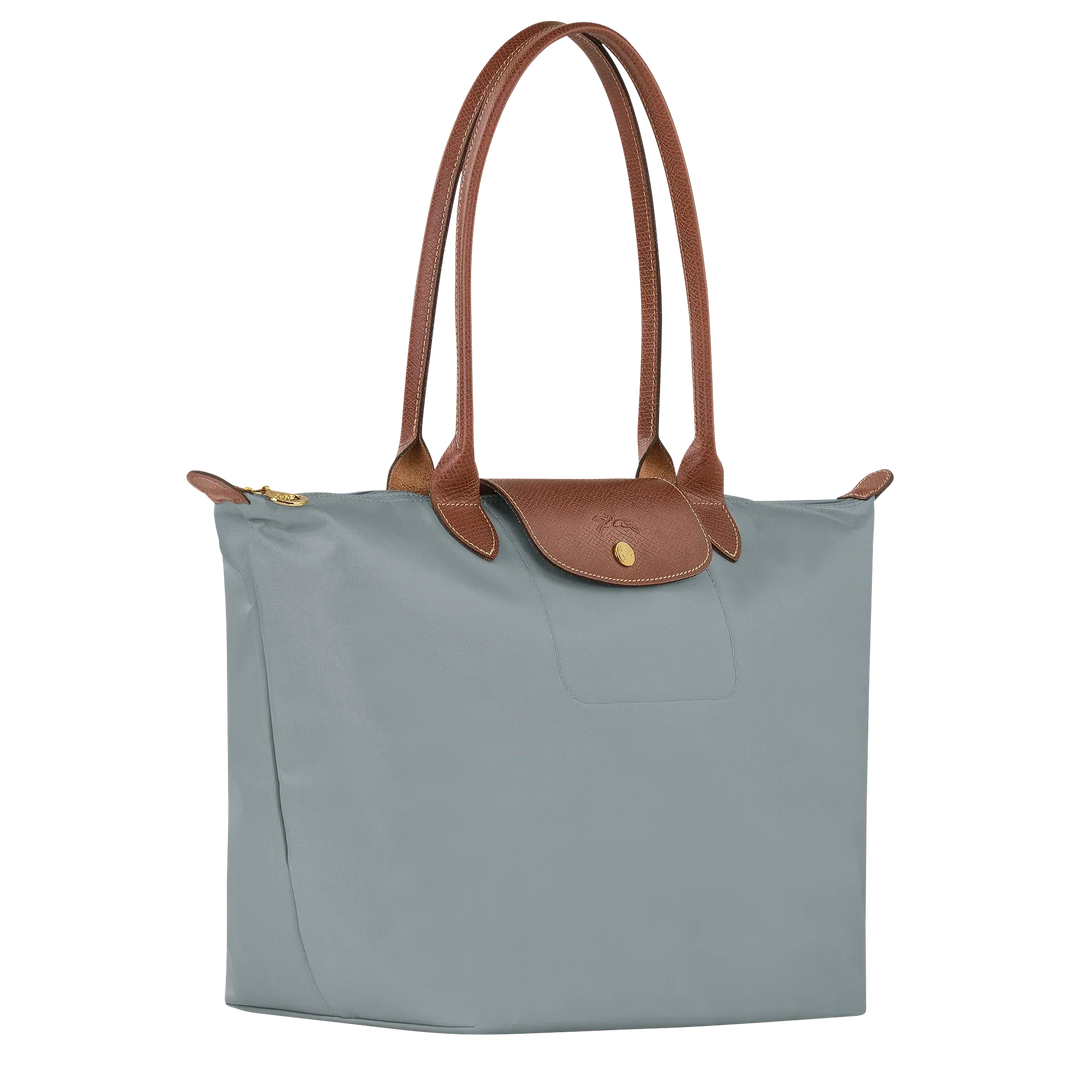 Longchamp Steel Large Le Pliage Tote
