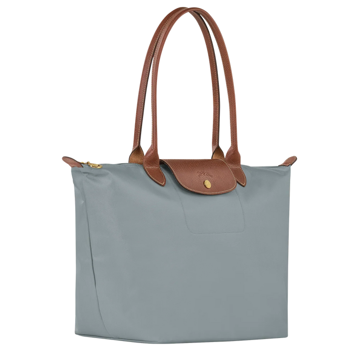 Longchamp Steel Large Le Pliage Tote
