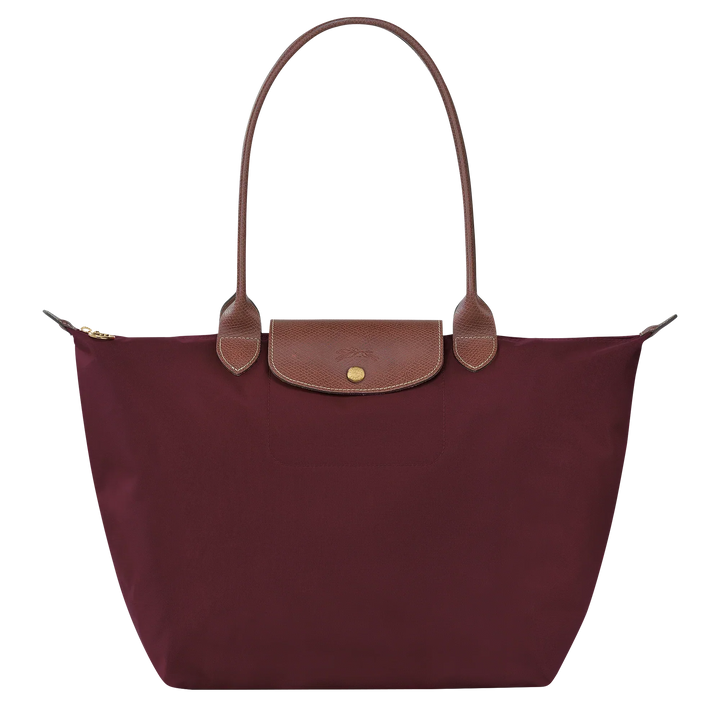 Longchamp Burgundy Large Le Pliage Tote