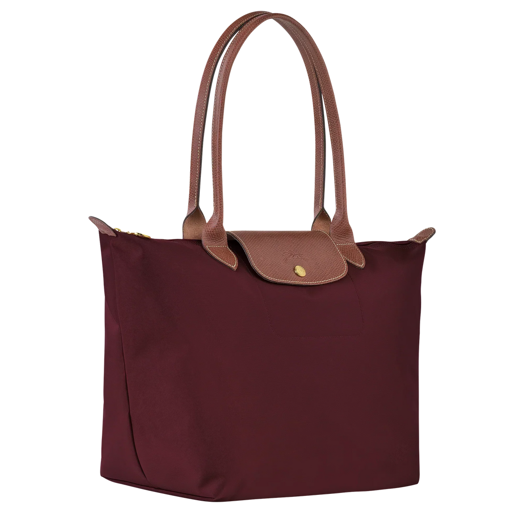 Longchamp Burgundy Large Le Pliage Tote