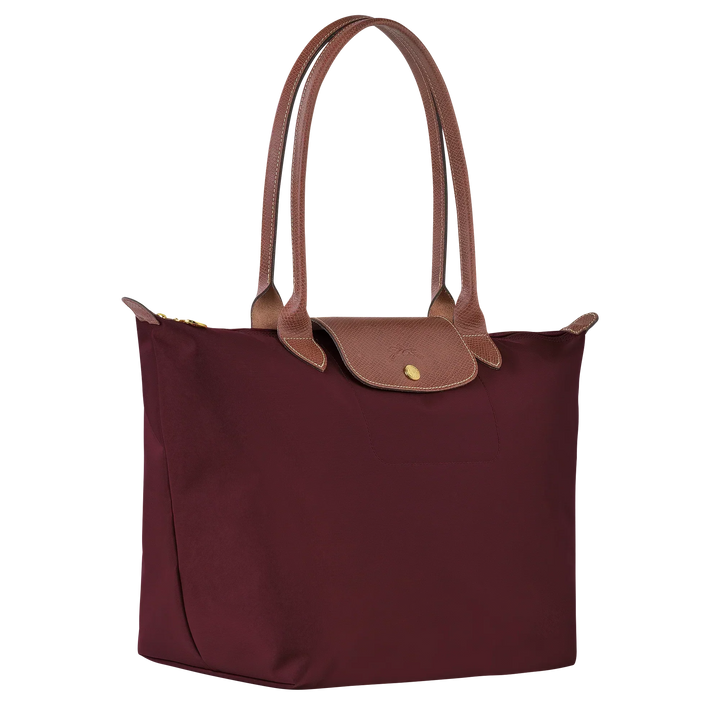 Longchamp Burgundy Large Le Pliage Tote