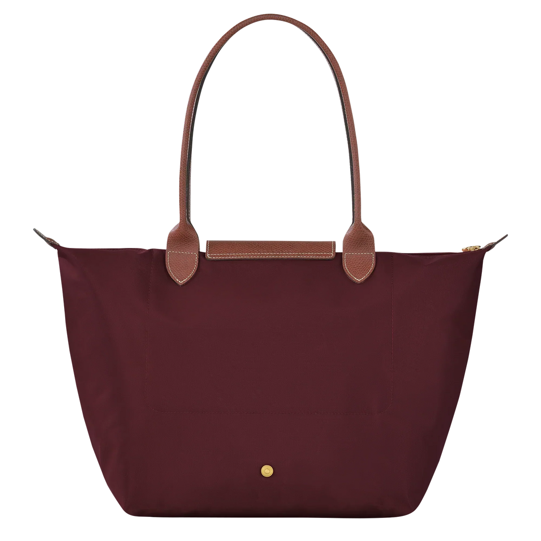 Longchamp Burgundy Large Le Pliage Tote