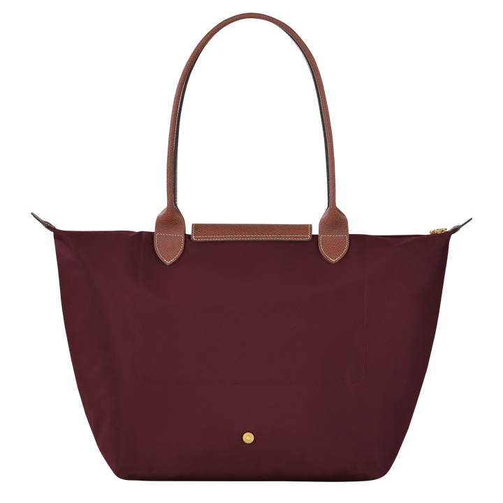 Longchamp Burgundy Large Le Pliage Tote