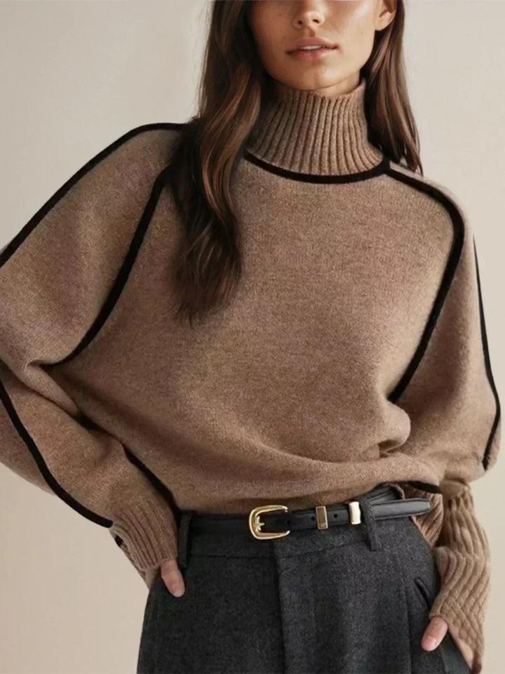 Donna Chic Turtleneck Sweater