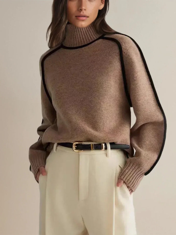 Donna Chic Turtleneck Sweater