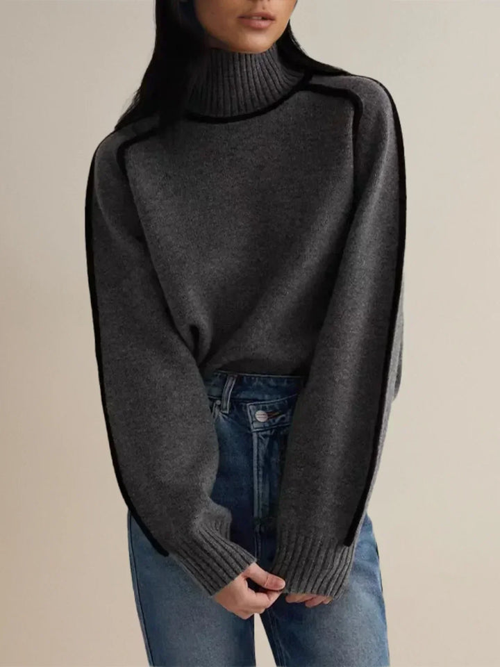 Donna Chic Turtleneck Sweater