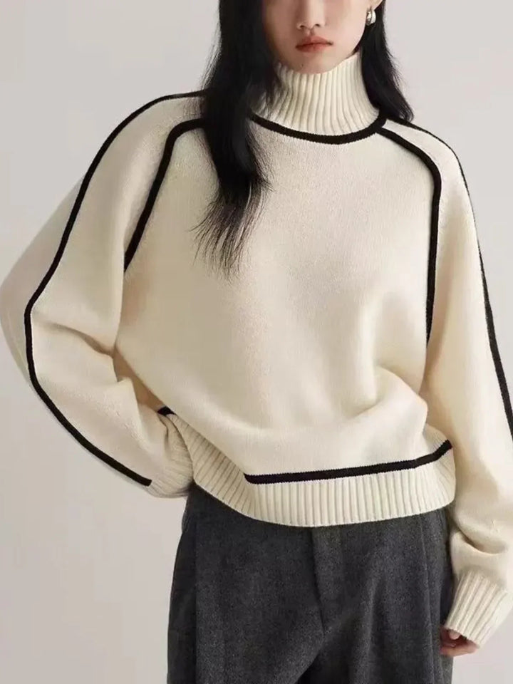 Donna Elegant Turtleneck Sweater