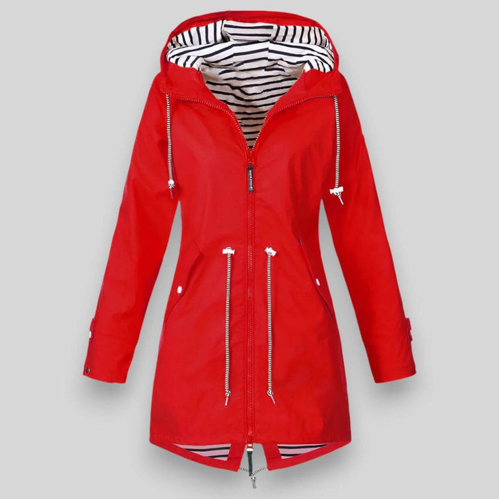 Beatrix Stylish Waterproof Jacket for Easy Weather Defense