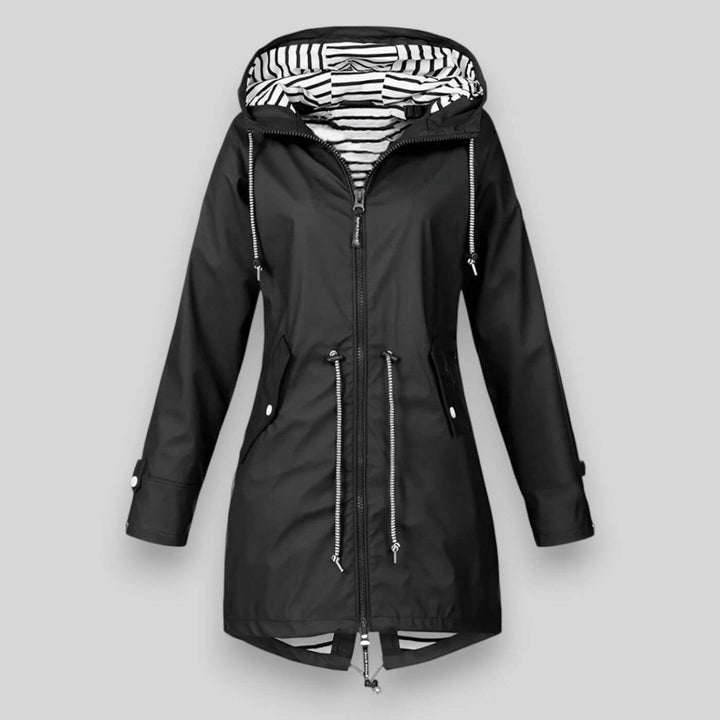 Beatrix Stylish Waterproof Jacket for Easy Weather Defense