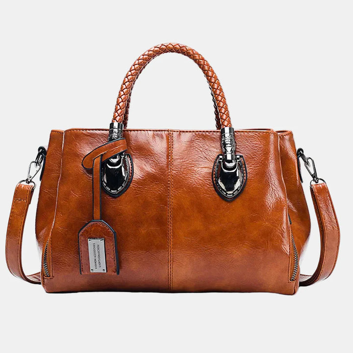 Anastasia Luxe Leather Handbag
