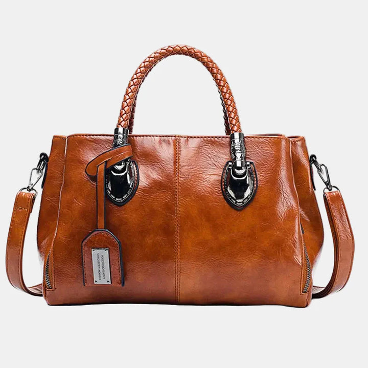 Anastasia Luxe Leather Handbag