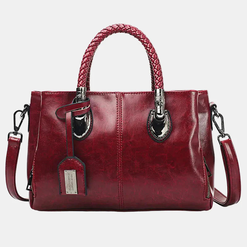 Anastasia Luxe Leather Handbag