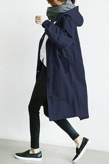 Mandy Stylish Waterproof Trench Coat